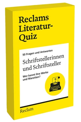 Abbildung von Orlick | Schriftstellerinnen und Schriftsteller. Wer kennt ihre Werke und Marotten? 50 Fragen und Antworten für Büchermenschen | 1. Auflage | 2026 | beck-shop.de