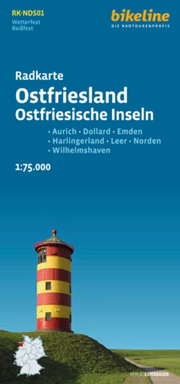 Abbildung von Verlag | Radkarte Ostfriesland Ostfriesische Inseln | 5. Auflage | 2025 | beck-shop.de