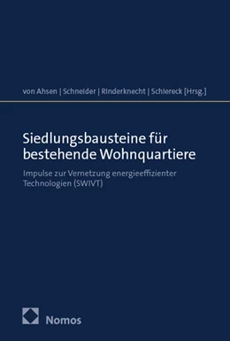Abbildung von Ahsen / Schneider | Siedlungsbausteine für bestehende Wohnquartiere | 1. Auflage | 2025 | beck-shop.de