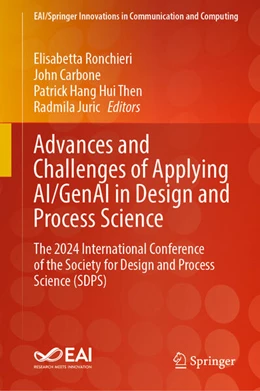 Abbildung von Ronchieri / Carbone | Advances and Challenges of Applying AI/GenAI in Design and Process Science | 1. Auflage | 2025 | beck-shop.de