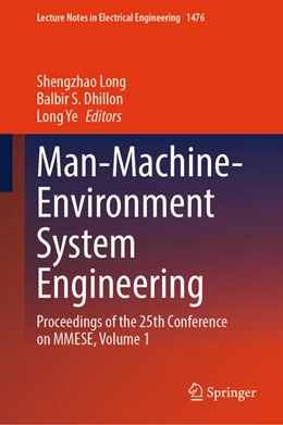 Abbildung von Long / Dhillon | Man-Machine-Environment System Engineering | 1. Auflage | 2025 | beck-shop.de
