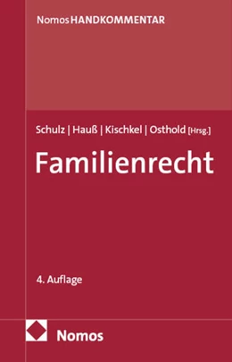 Abbildung von Schulz / Hauß | Familienrecht | 4. Auflage | 2026 | beck-shop.de