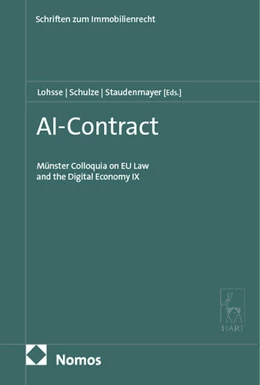 Abbildung von Lohsse / Schulze | AI-Contract | 1. Auflage | 2025 | beck-shop.de