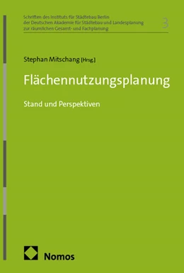 Abbildung von Mitschang | Flächennutzungsplanung | 1. Auflage | 2026 | 3 | beck-shop.de