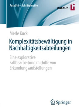 Abbildung von Kuck | Komplexitätsbewältigung in Nachhaltigkeitsabteilungen | 1. Auflage | 2026 | beck-shop.de