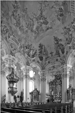 Abbildung von Barth / Ilchmann | Ovale & Blicke - Dominikus Zimmermanns Wallfahrtskirche in Steinhausen | 1. Auflage | 2026 | beck-shop.de