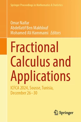 Abbildung von Naifar / Ben Makhlouf | Fractional Calculus and Applications | 1. Auflage | 2025 | beck-shop.de