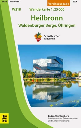 Abbildung von Schwäbischer Albverein e. V. | W218 Heilbronn - Waldenburger Berge, Öhringen | 2. Auflage | 2025 | beck-shop.de