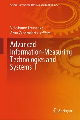 Abbildung von Eremenko / Zaporozhets | Advanced Information-Measuring Technologies and Systems II | 1. Auflage | 2025 | beck-shop.de
