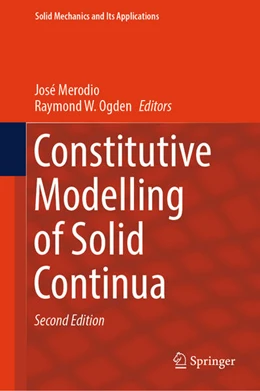Abbildung von Merodio / Ogden | Constitutive Modelling of Solid Continua | 2. Auflage | 2025 | beck-shop.de