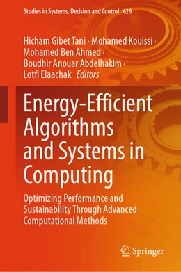 Abbildung von Gibet Tani / Kouissi | Energy-Efficient Algorithms and Systems in Computing | 1. Auflage | 2025 | beck-shop.de
