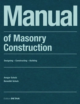 Abbildung von Schulz | Manual of Masonry Construction | 1. Auflage | 2026 | beck-shop.de