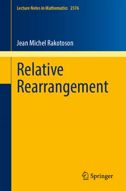 Abbildung von Rakotoson | Relative Rearrangement | 1. Auflage | 2025 | beck-shop.de