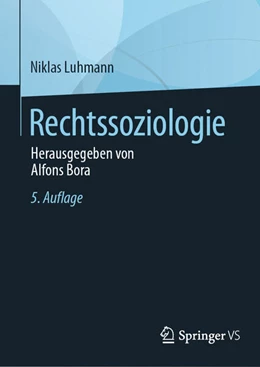 Abbildung von Luhmann / Bora | Rechtssoziologie | 5. Auflage | 2025 | beck-shop.de