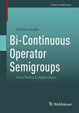 Abbildung von Budde | Bi-Continuous Operator Semigroups | 1. Auflage | 2026 | beck-shop.de