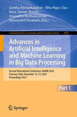 Abbildung von Ramachandran / Dao | Advances in Artificial Intelligence and Machine Learning in Big Data Processing | 1. Auflage | 2026 | beck-shop.de