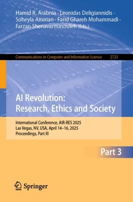 Abbildung von Arabnia / Deligiannidis | AI Revolution: Research, Ethics and Society | 1. Auflage | 2026 | beck-shop.de
