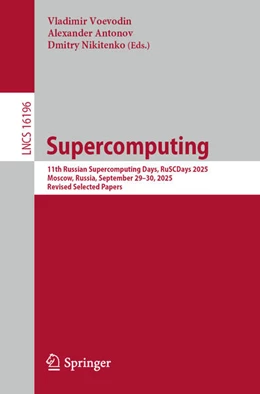 Abbildung von Voevodin / Antonov | Supercomputing | 1. Auflage | 2026 | beck-shop.de