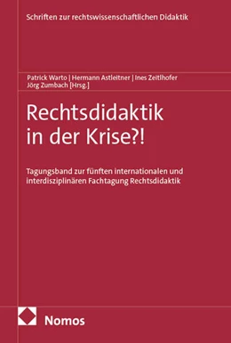 Abbildung von Warto / Astleitner | Rechtsdidaktik in der Krise?! | 1. Auflage | 2025 | 16 | beck-shop.de