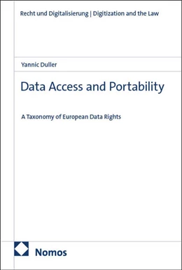 Abbildung von Duller | Data Access and Portability | 1. Auflage | 2025 | 23 | beck-shop.de