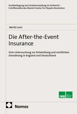 Abbildung von Lenz | Die After-the-Event Insurance | 1. Auflage | 2025 | 26 | beck-shop.de