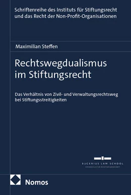 Abbildung von Steffen | Rechtswegdualismus im Stiftungsrecht | 1. Auflage | 2025 | beck-shop.de