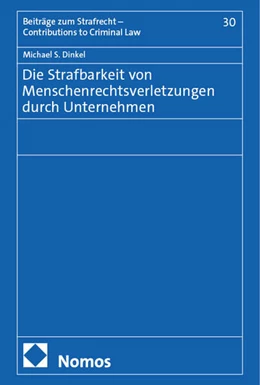 Abbildung von Dinkel | Die Strafbarkeit von Menschenrechtsverletzungen durch Unternehmen | 1. Auflage | 2025 | beck-shop.de