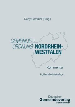 Abbildung von Söbbeke / Dedy | Gemeindeordnung Nordrhein-Westfalen | 6. Auflage | 2025 | beck-shop.de