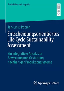 Abbildung von Popien | Entscheidungsorientiertes Life Cycle Sustainability Assessment | 1. Auflage | 2025 | beck-shop.de