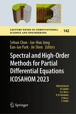 Abbildung von Chun / Jung | Spectral and High-Order Methods for Partial Differential Equations ICOSAHOM 2023 | 1. Auflage | 2025 | beck-shop.de