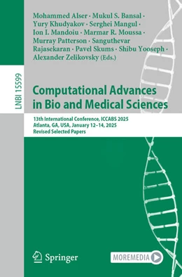 Abbildung von Alser / Bansal | Computational Advances in Bio and Medical Sciences | 1. Auflage | 2025 | beck-shop.de