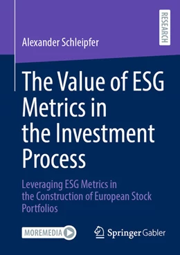 Abbildung von Schleipfer | The Value of ESG Metrics in the Investment Process | 1. Auflage | 2025 | beck-shop.de