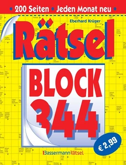 Abbildung von Krüger | Rätselblock 344 (5 Exemplare à 2,99 EUR) | 1. Auflage | 2026 | beck-shop.de
