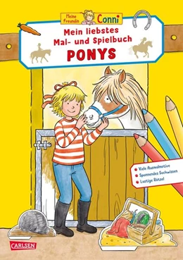 Abbildung von Sörensen | Conni Gelbe Reihe (Beschäftigungsbuch): Mein liebstes Mal- und Spielbuch: Ponys | 1. Auflage | 2026 | beck-shop.de