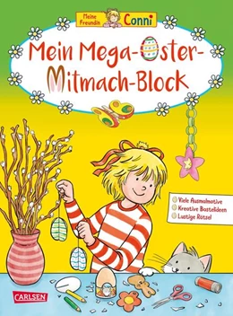 Abbildung von Sörensen | Conni Gelbe Reihe (Beschäftigungsbuch): Mein Mega-Oster-Mitmach-Block | 1. Auflage | 2026 | beck-shop.de