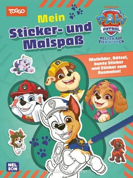 Abbildung von PAW Patrol Mitmachbuch: Mein Sticker- und Malspaß | 1. Auflage | 2026 | beck-shop.de