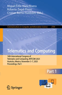 Abbildung von Mata-Rivera / Zagal-Flores | Telematics and Computing | 1. Auflage | 2025 | beck-shop.de
