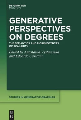 Abbildung von Vyshnevska / Cavirani | Generative Perspectives on Degrees | 1. Auflage | 2025 | beck-shop.de