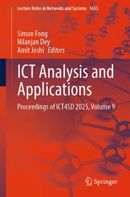 Abbildung von Fong / Dey | ICT Analysis and Applications | 1. Auflage | 2025 | beck-shop.de