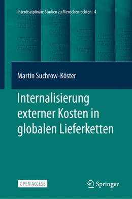 Abbildung von Suchrow-Köster | Internalisierung externer Kosten in globalen Lieferketten | 1. Auflage | 2026 | beck-shop.de