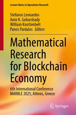 Abbildung von Leonardos / Goharshady | Mathematical Research for Blockchain Economy | 1. Auflage | 2026 | beck-shop.de