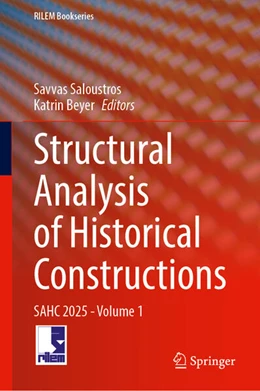 Abbildung von Saloustros / Beyer | Structural Analysis of Historical Constructions | 1. Auflage | 2026 | beck-shop.de