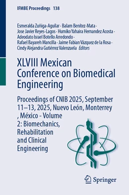 Abbildung von Zuñiga-Aguilar / Benítez-Mata | XLVIII Mexican Conference on Biomedical Engineering | 1. Auflage | 2026 | beck-shop.de