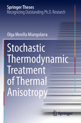 Abbildung von Movilla Miangolarra | Stochastic Thermodynamic Treatment of Thermal Anisotropy | 1. Auflage | 2025 | beck-shop.de