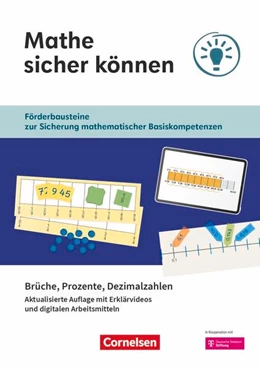 Abbildung von Mathe sicher können - Förderbausteine zur Sicherung mathematischer Basiskompetenzen - 5./6. Schuljahr | 1. Auflage | 2026 | beck-shop.de