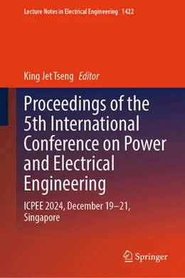 Abbildung von Tseng | Proceedings of the 5th International Conference on Power and Electrical Engineering | 1. Auflage | 2025 | beck-shop.de