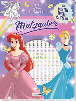 Abbildung von Disney / Panini | Disney Prinzessin: Malzauber - Mit bunten Nagelstickern! | 1. Auflage | 2026 | beck-shop.de