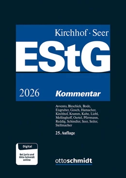 Abbildung von Seer / Avvento | Einkommensteuergesetz (EStG) | 25. Auflage | 2026 | beck-shop.de