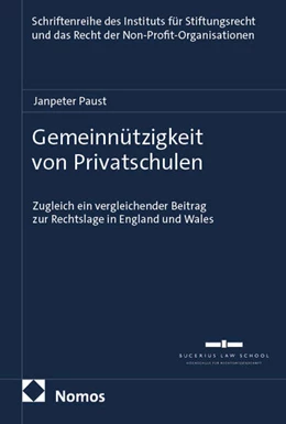 Abbildung von Paust | Gemeinnützigkeit von Privatschulen | 1. Auflage | 2026 | 32 | beck-shop.de