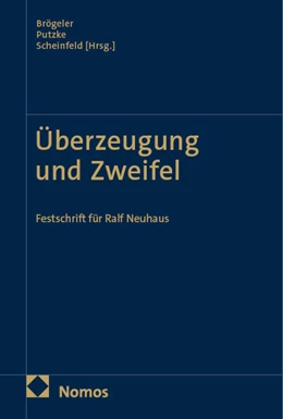 Abbildung von Brögeler / Putzke | Überzeugung und Zweifel | 1. Auflage | 2025 | beck-shop.de